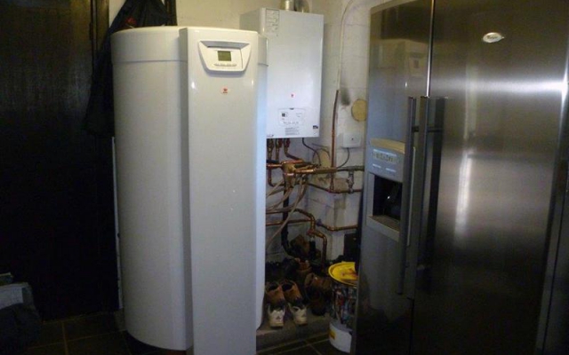 Harelbeke - zonneboiler Bulex 375l + Bulex gascondensatieketel FAS 29