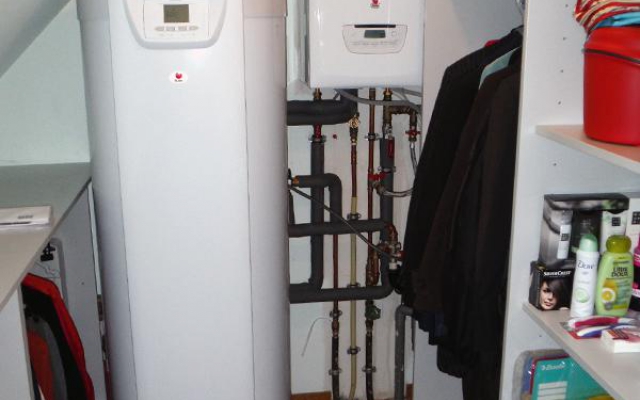 Sememrzake - gascondensatieketel Bulex Thema Condens FAS 25 + Zonneboiler Bulex Helioset 250 L