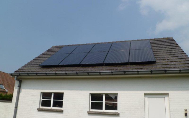 Damme – 10 zonnepanelen 265 Wp Black