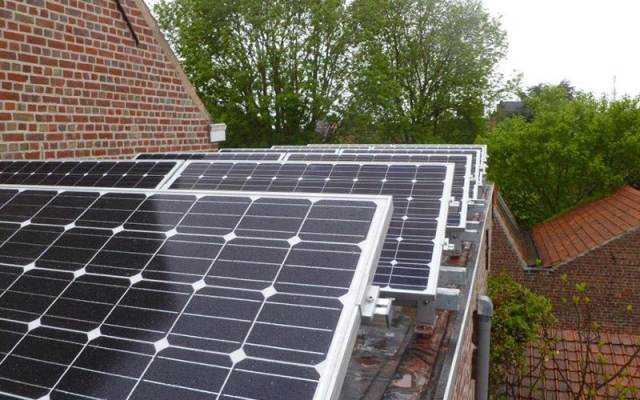 Zwevegem - 14 zonnepanelen 265Wp